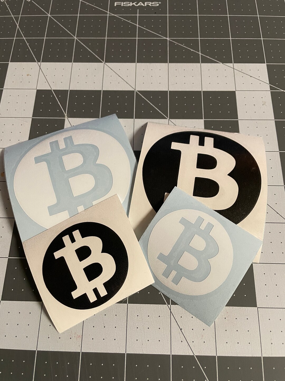 Bitcoin Logo Vinyl Decal Sticker - Etsy