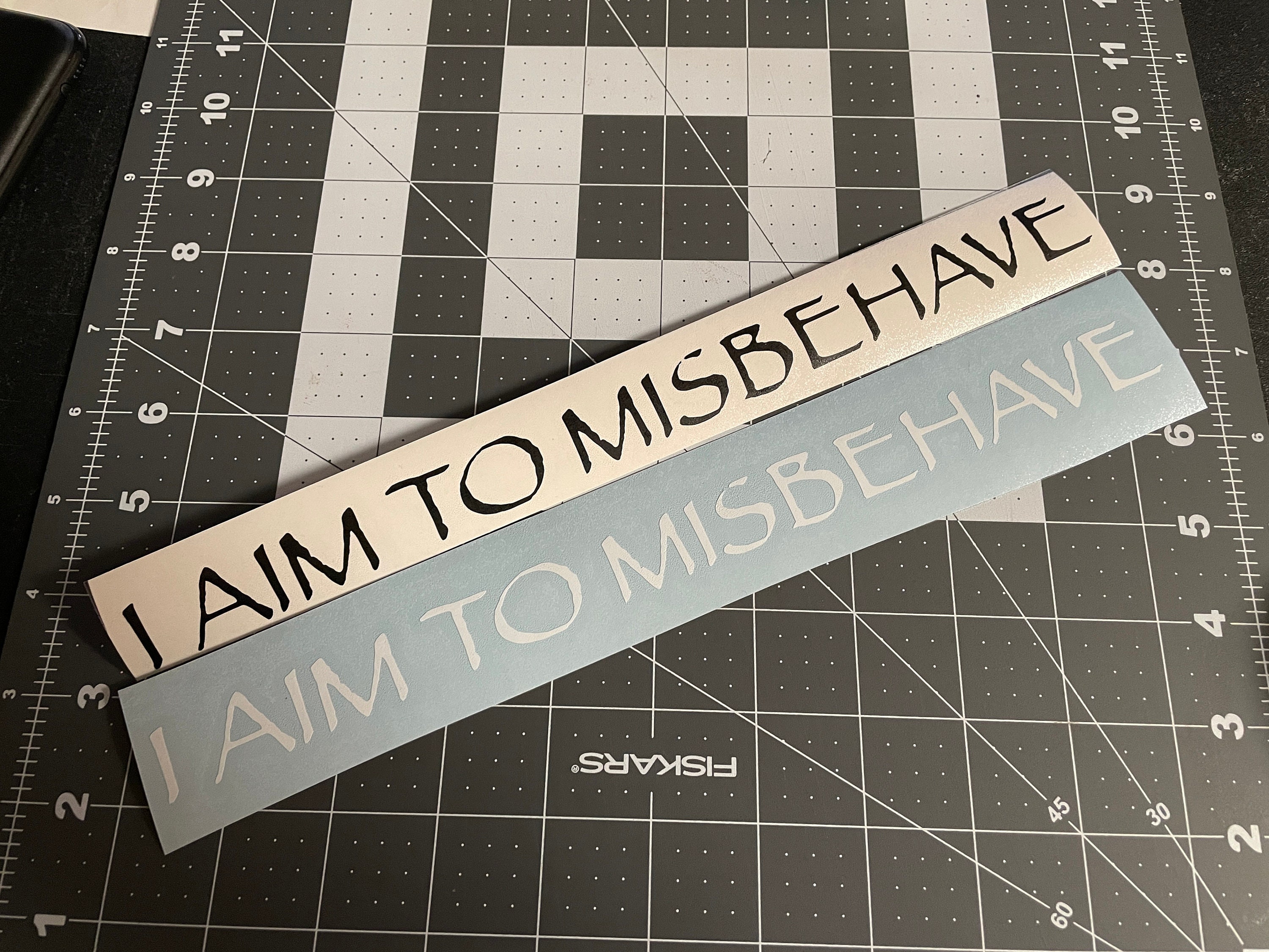 I Aim To Misbehave - Firefly Serenity - Auto Window Vinyl Decal