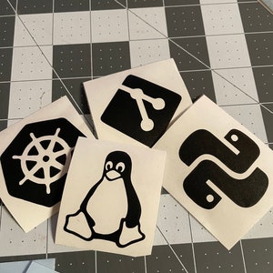 Programming Vinyl Decal Sticker Pack (pack of 4)