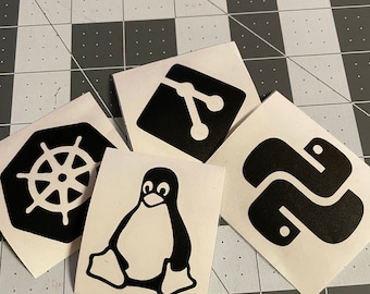 Programming Vinyl Decal Sticker Pack (pack of 4)