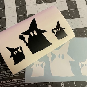 Wizard Mages Vinyl Decal Stickers (set of 3)