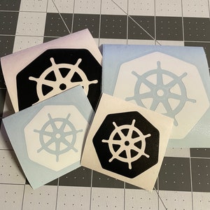 Kubernetes Logo Vinyl Decal Sticker