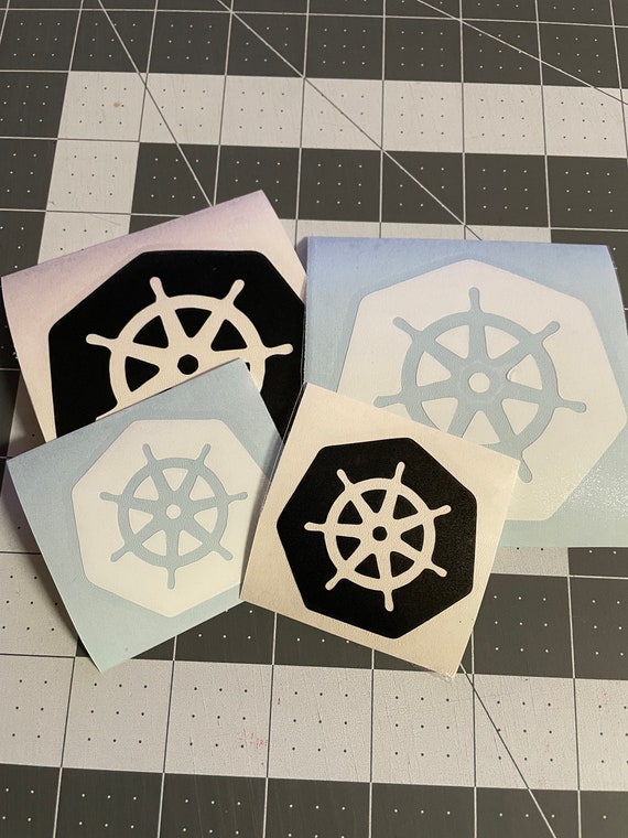 Kubernetes Logo Vinyl Decal Sticker | Etsy Ireland