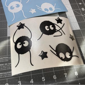 Soot Sprites Vinyl Decal: Spirited Away Car Laptop Decor
