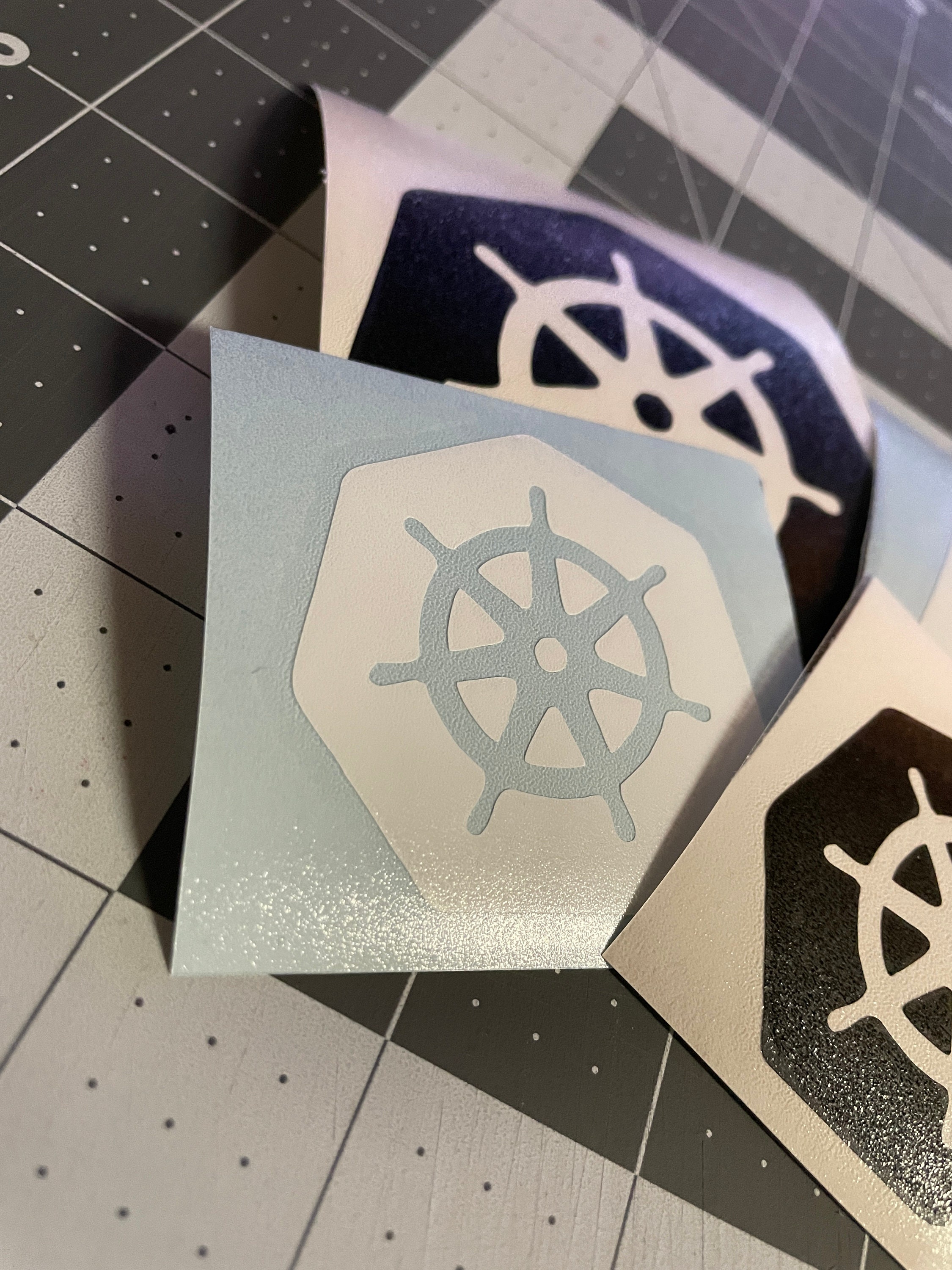 Kubernetes Logo Vinyl Decal Sticker - Etsy UK
