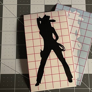 Sexy Cowgirl Vinyl Decal Sticker
