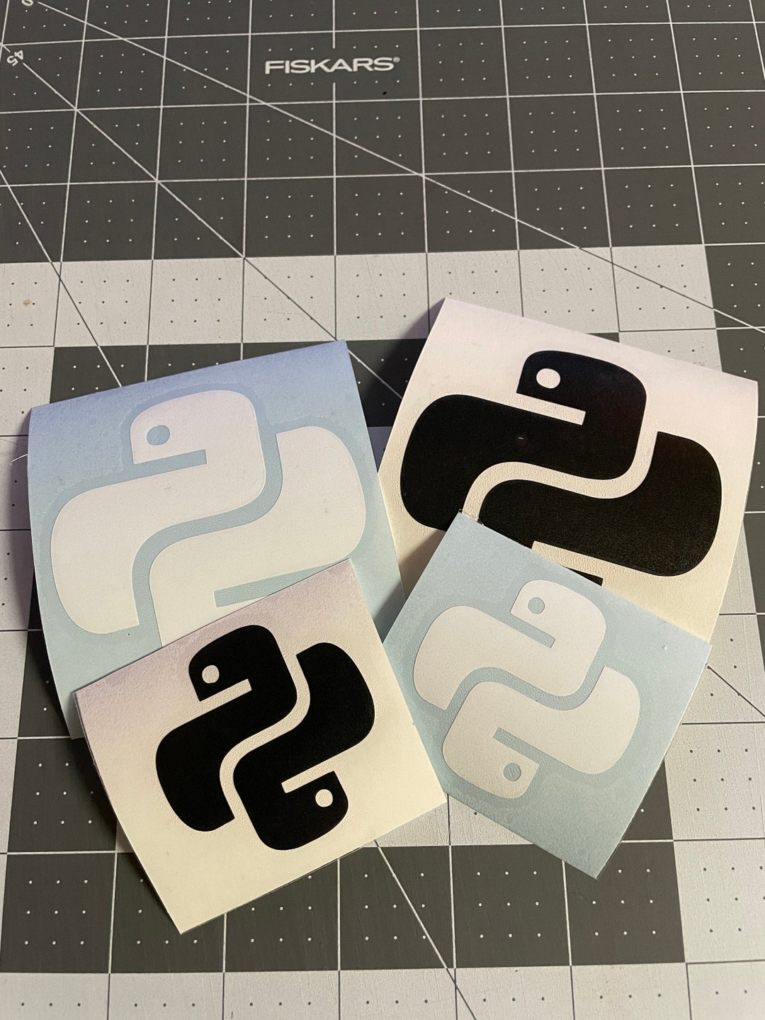 Python Logo Symbol Vinyl Decal Sticker - Etsy