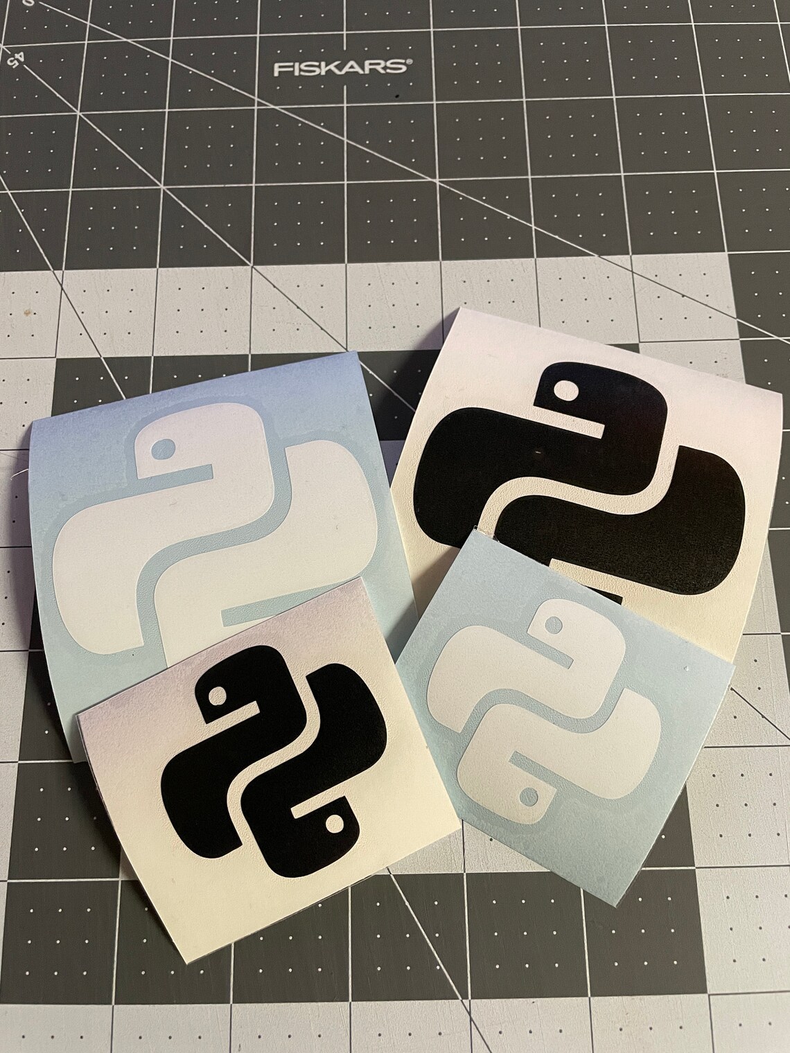 Python Logo Symbol Vinyl Decal Sticker | Etsy
