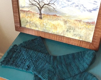 Drunken Dragonfly Socks Knit Pattern