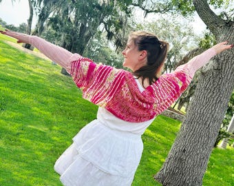 Cheshire Shrug Knit Pattern(PDF Pattern)