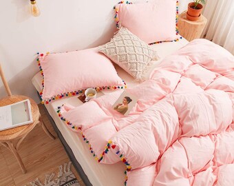 rainbow cot bed duvet cover