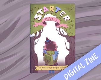 inspirational zine comic for the aspiring artist [digital download] stARTer Pack