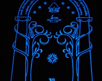 Durin S Door Etsy