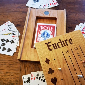 Deluxe / Travel Euchre Score Board