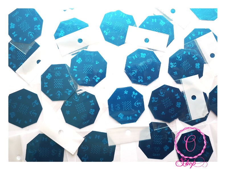 DIY nail art minnie mickey mouse disney caricaturas stamping image 1