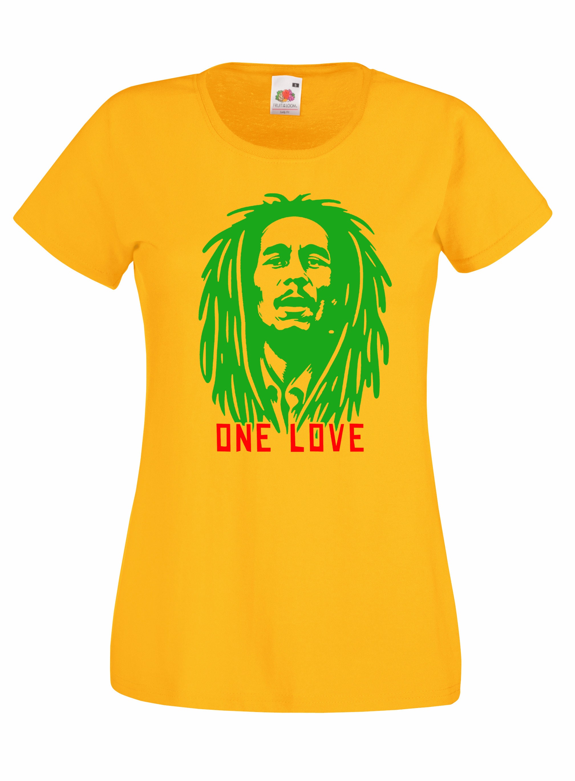 ★MARKET★ U BOB MARLEY ONE LOVE TSHIRT BLACK BOB MARLEY ONE unisex-black-bob-marley-one-