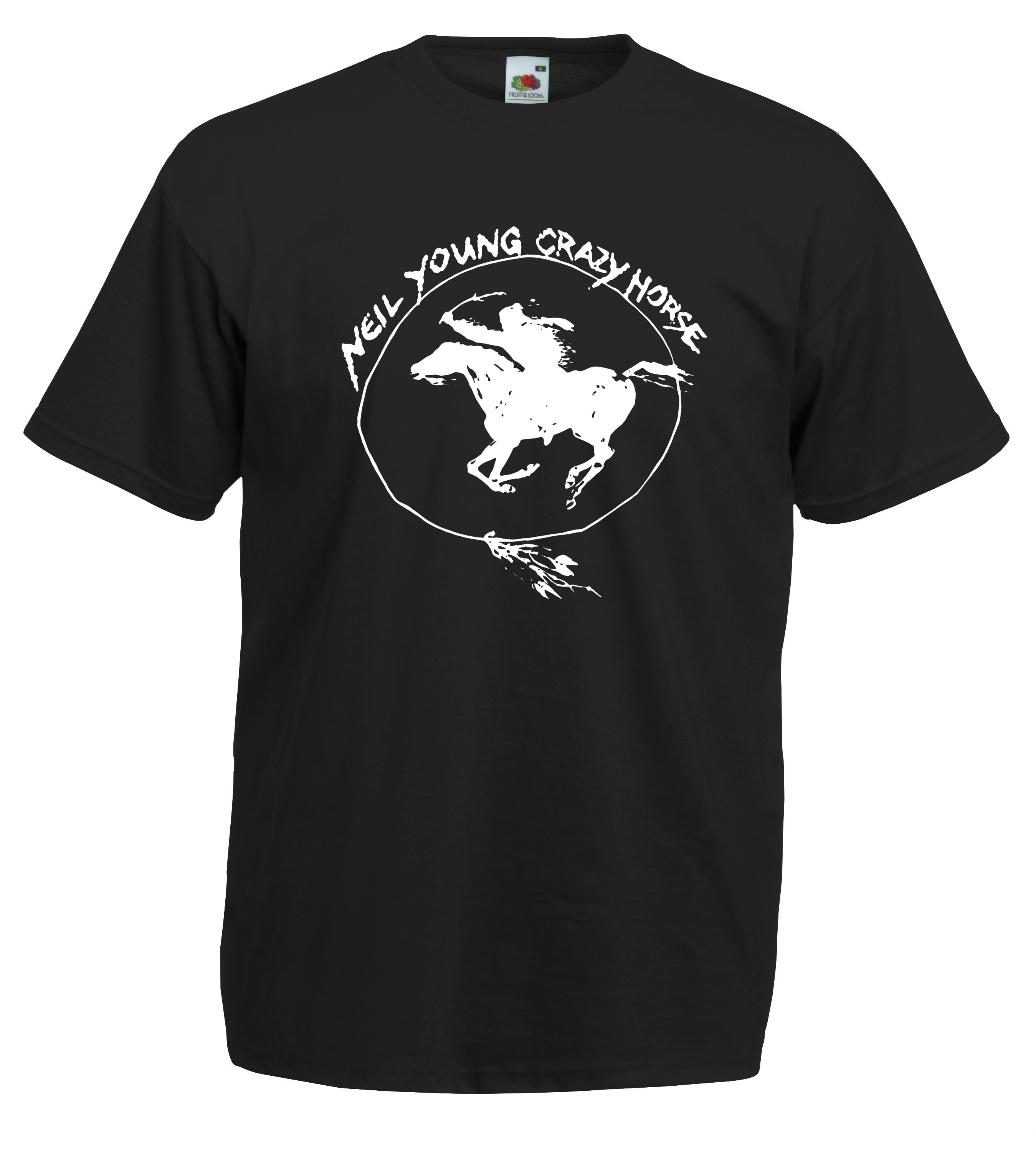 Neil Young Crazy Horse Retro T-shirt - Etsy