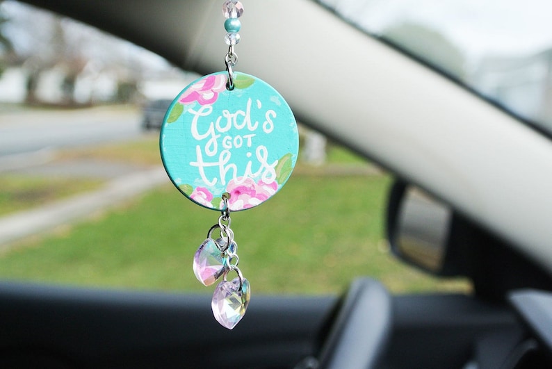 God's Got This Car Charm Christian Car Accessories Etsy