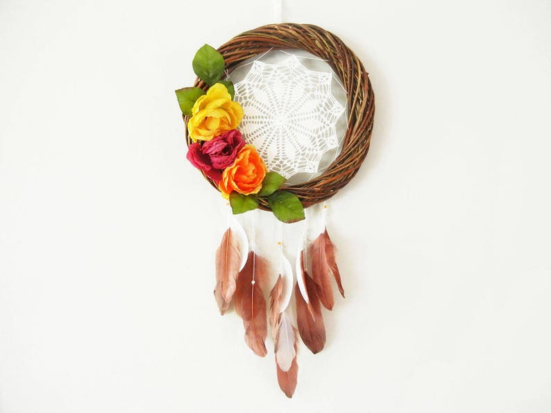 Dream Catcher Wreath For Front Door Year Round Home Decor Image 0