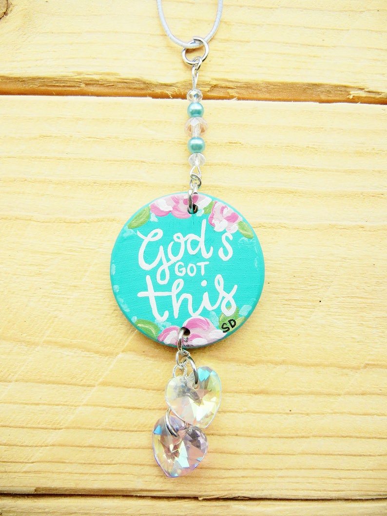 God's Got This Car Charm Christian Car Accessories Etsy