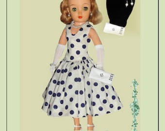 Doll Clothes PDF Pattern for Vintage 18'' Miss Revlon Doll by NVME