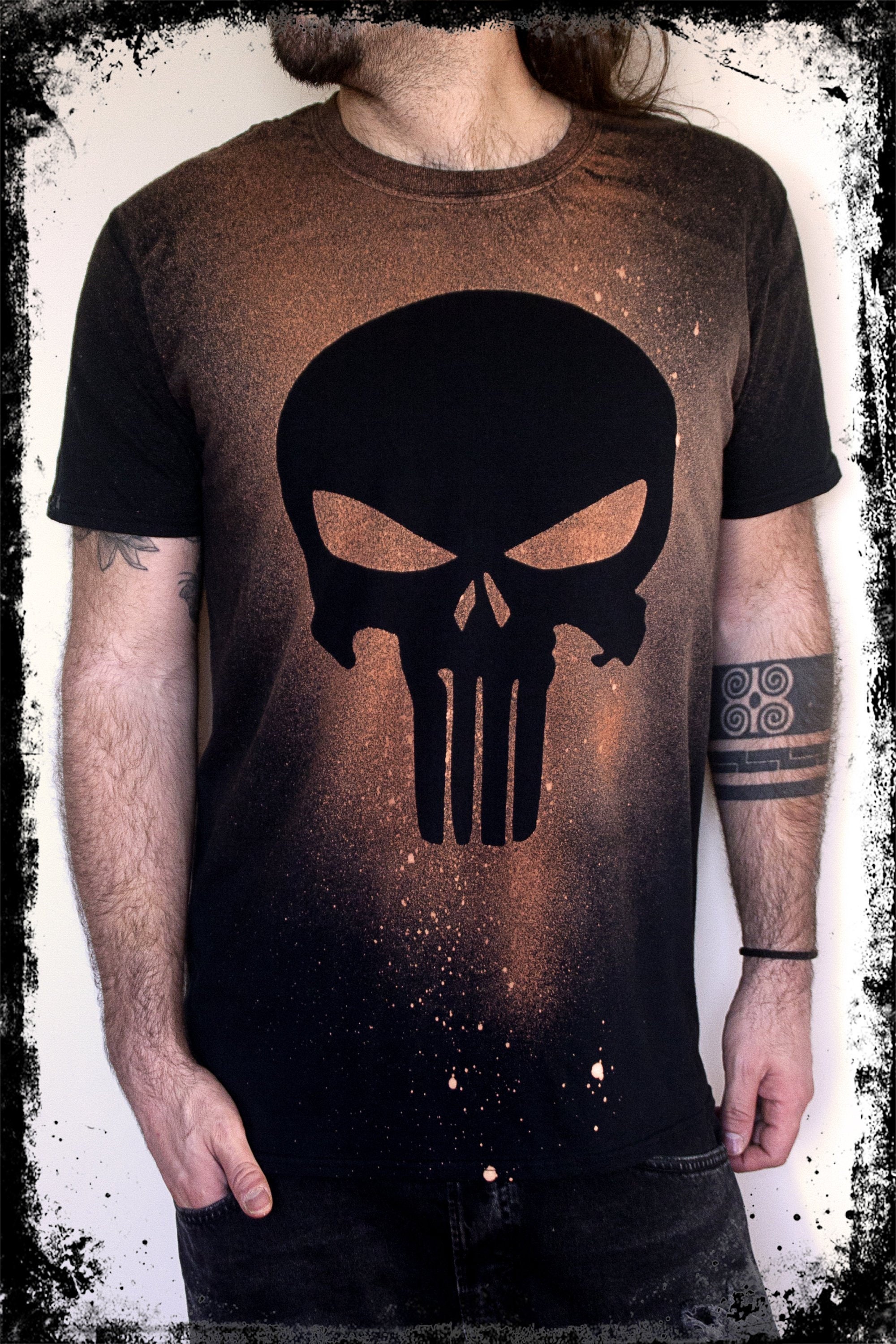 The Punisher T-shirt logo // El Castigador - Etsy Canada