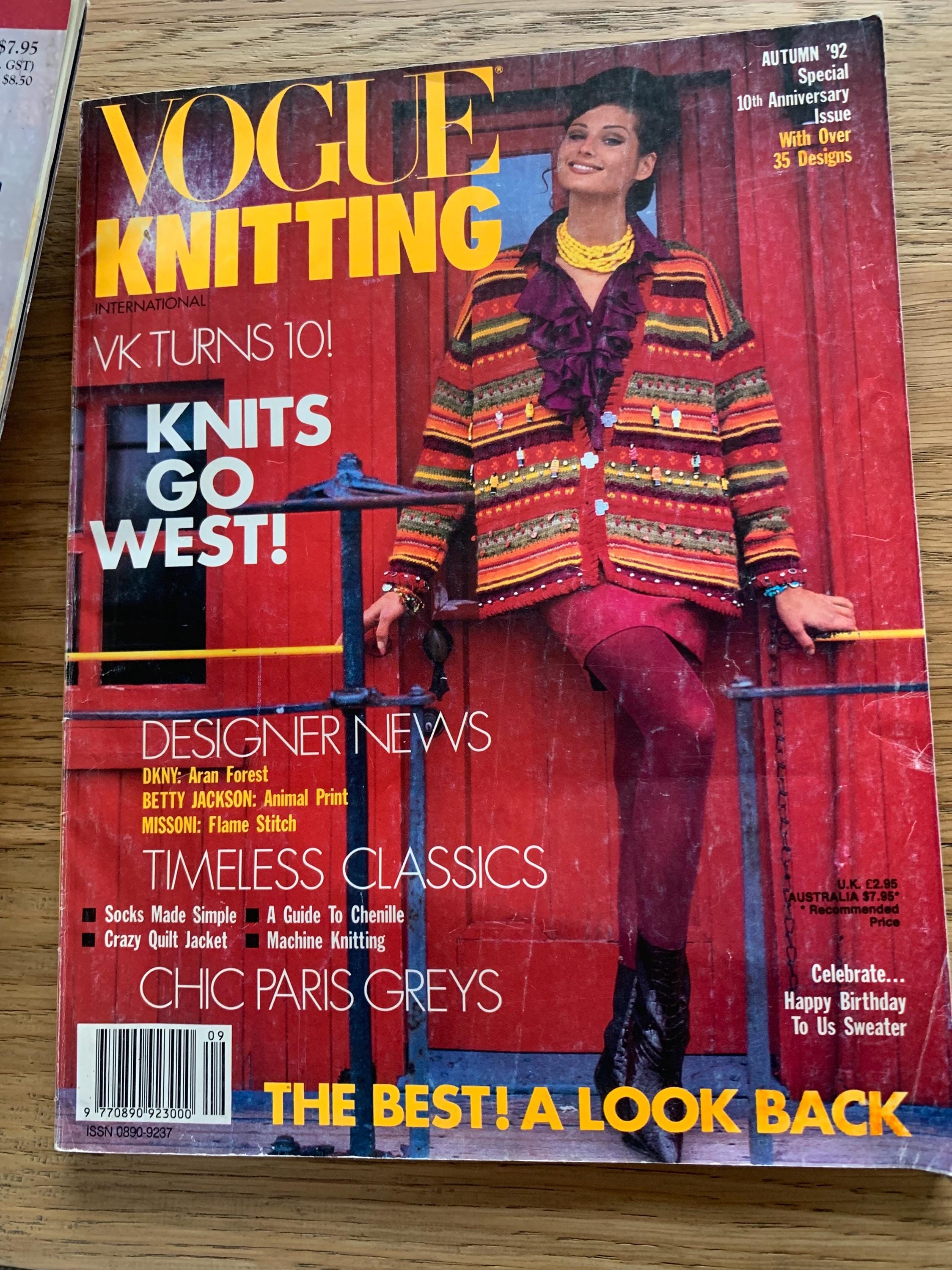 1992 vogue magazine - Etsy 日本