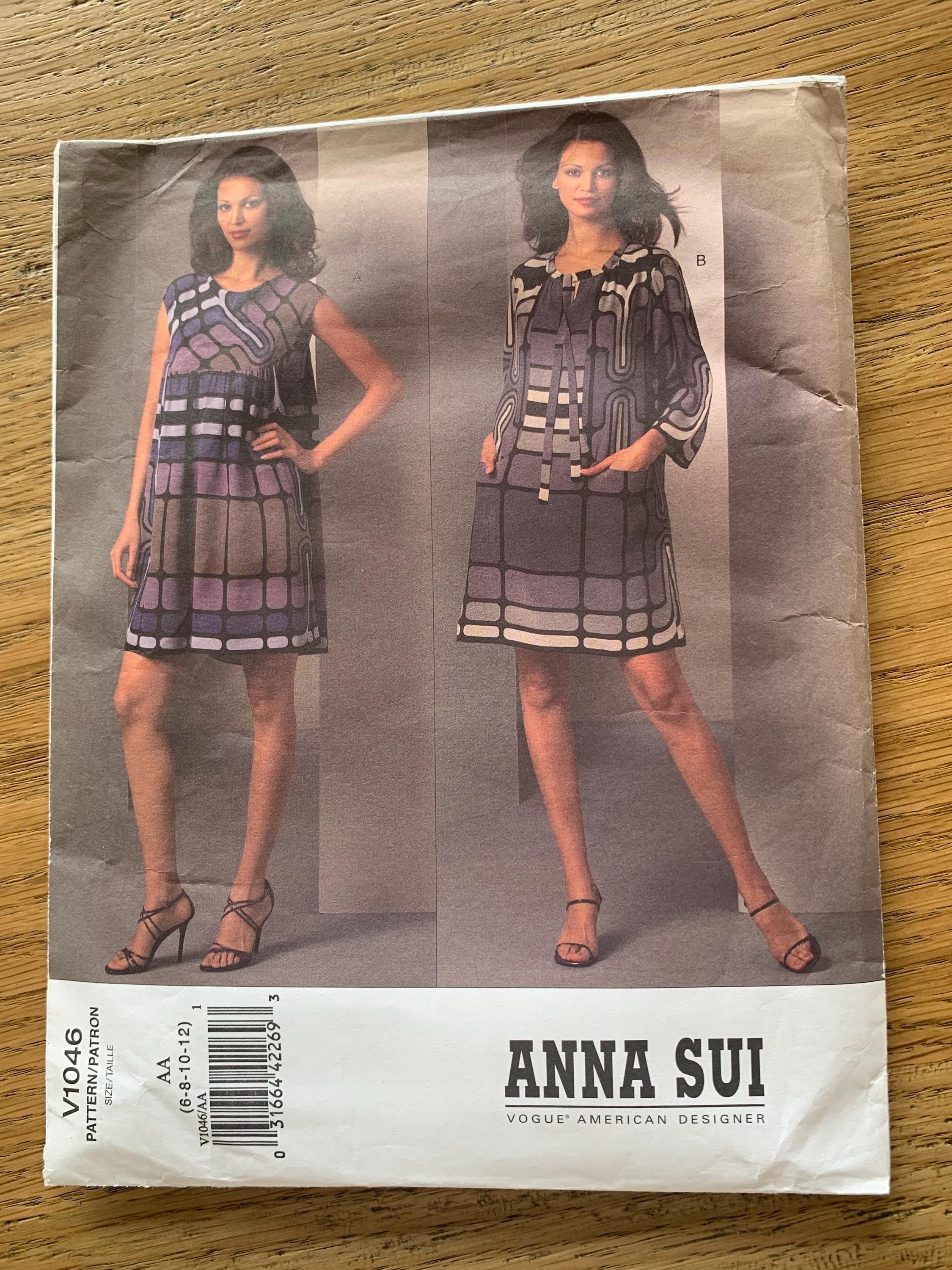 anna sui dress Metallic Faux Leather Mini For Spring 26 Vintage Anna Sui Silk Dress
