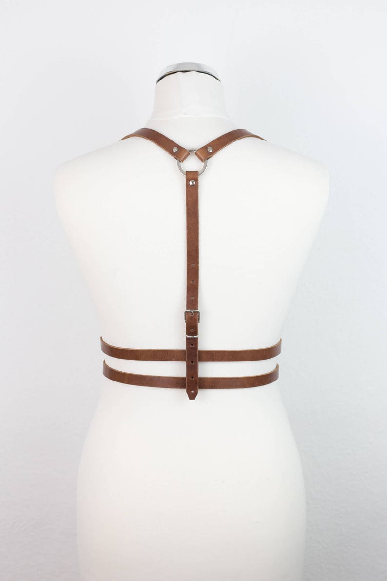 Limited Bilateral brown BODY HARNESS image 4