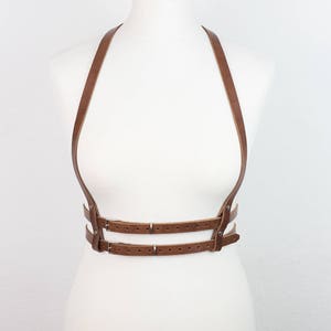 Limited Bilateral brown BODY HARNESS image 5