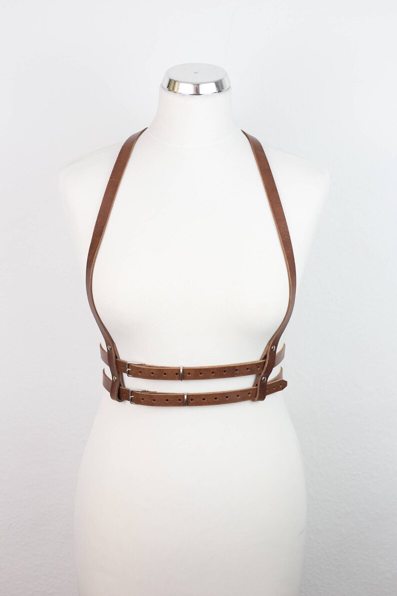 Limited Bilateral brown BODY HARNESS image 5