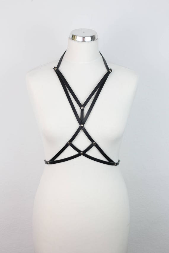1X LEATHER Male BODY HARNESS Hand Tailored BRAND NEW Fetish HIGH QUALITY