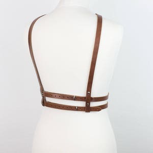 Limited Bilateral brown BODY HARNESS image 3