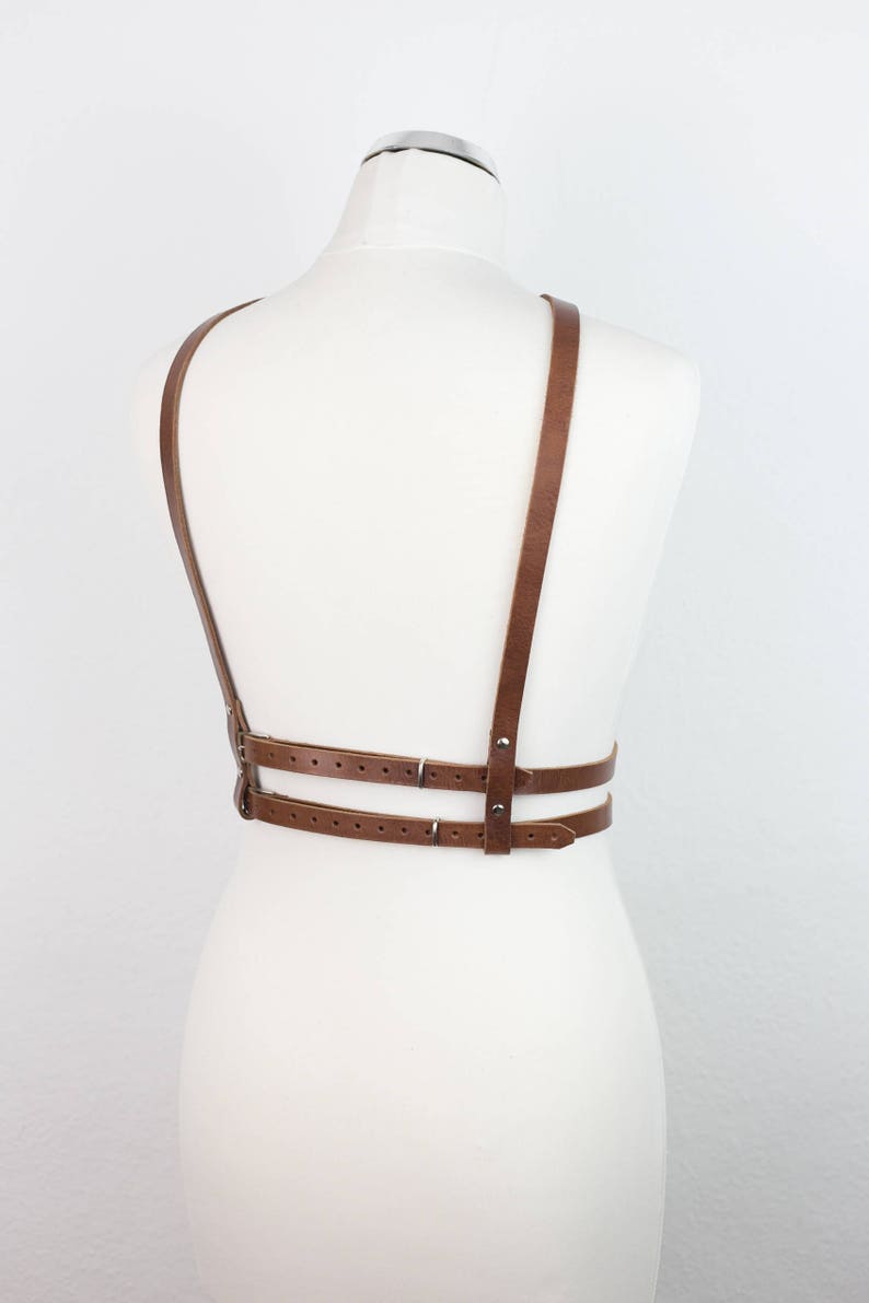 Limited Bilateral brown BODY HARNESS image 3