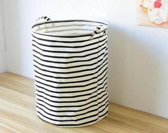 Laundry Hamper, Laundry Basket, Toy Storage, Nursery Fabric Basket, Storage Bin, Toy Basket, Nursery Storage