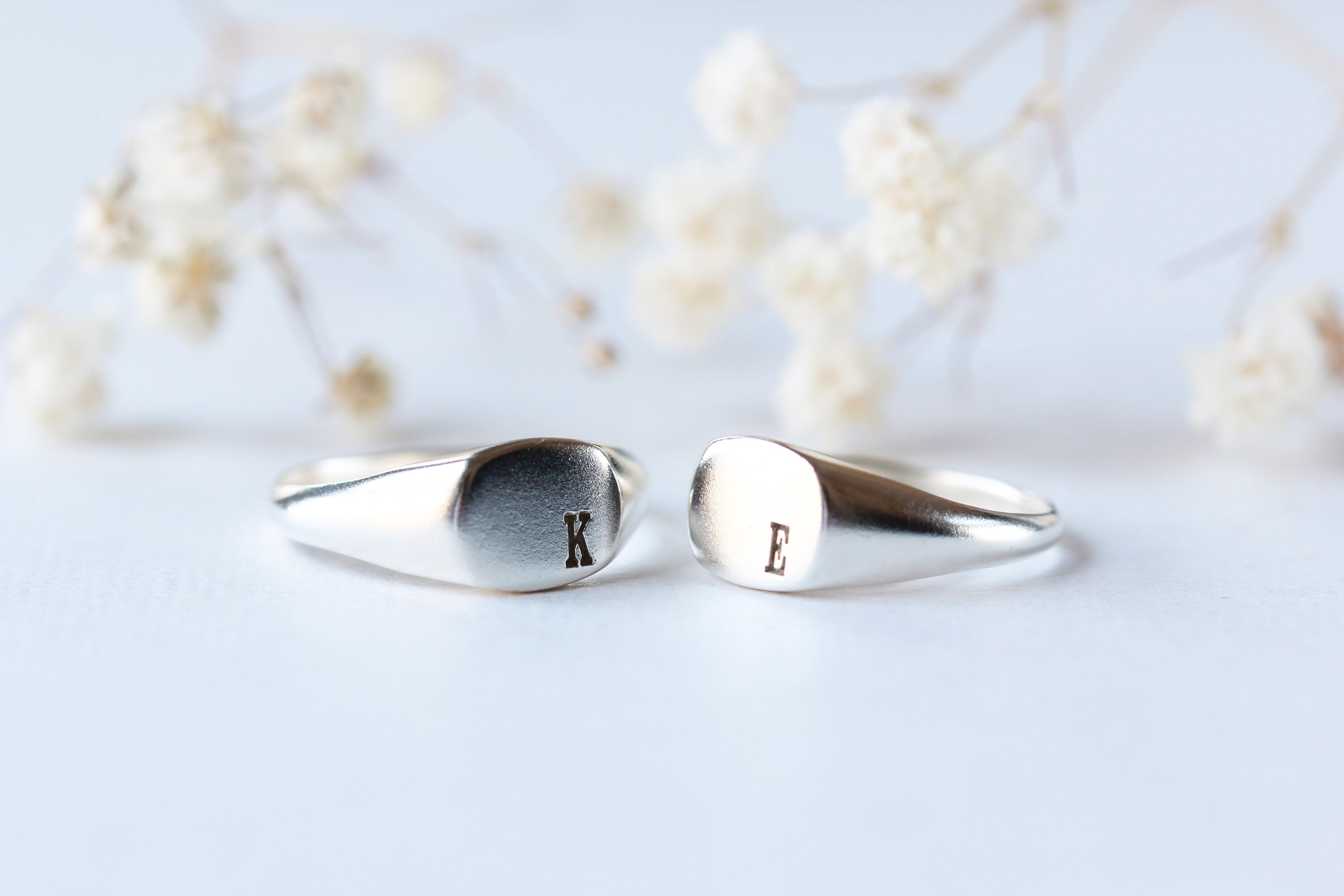 Personalized promise ring ring signature ring initial Etsy