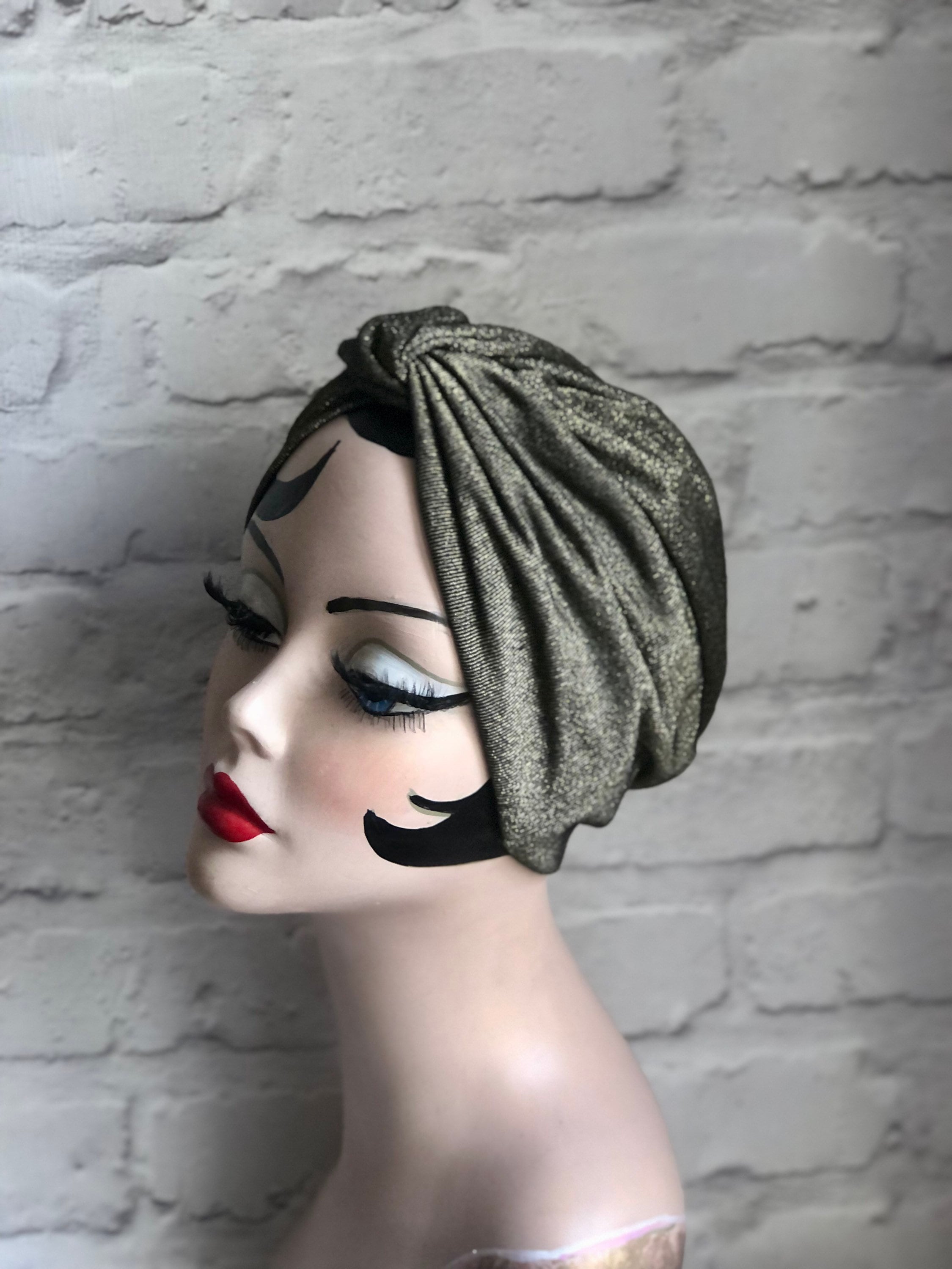 Vintage Turban Hat