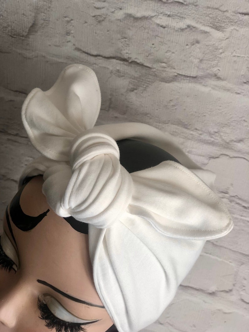 Retro Head Accessory Retro Head Scarf, Land Girl, 1950s Headband, Chemo Headwear, Rockabilly ...
