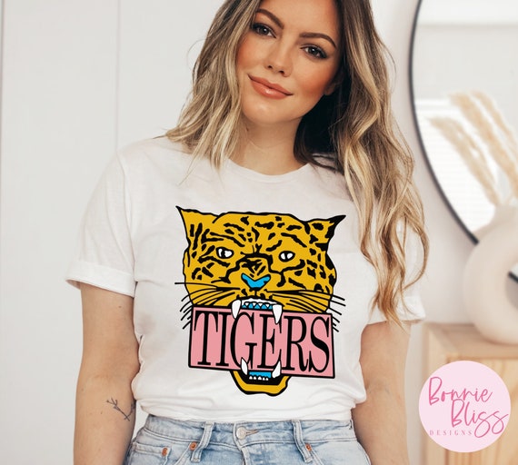 Tiger Shirt Tiger Fan Shirt Tiger Mascot Shirt Tiger Spirit - Etsy
