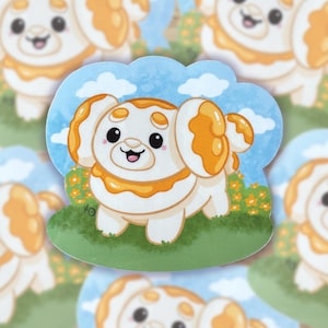 Fidough Sticker - Waterproof Vinyl Sticker