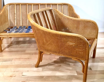 rattan wicker chair peacock vintage bentwood cane 2pc set rattan cane chair etsy rattan wicker chair peacock vintage bentwood cane 2pc set rattan cane chair etsy