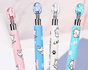 Chibi Cat Mechanical Pencil / Cute Pencils / Kawaii Pencils / Cute Mechanical Pencils / Kawaii Mechanical Pencils / Cute School Supplies