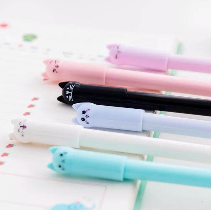 SET of 12 Colorful Milky Pens Cute Kawaii Milky Cow Print Pens, Cute Gel  Pens, Kawaii Gel Pens, Cute Pens, Cow Print Pens, Cute Stationery 