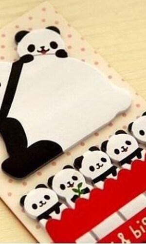 Carnet De Notes Kawaii Squishy - Couverture Panda En Relief, 128 Pages, Format 17,5x12,7 Cm