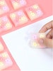 Sakura Flower Erasers - Semi Clear Transparent Erasers, Cherry Blossoms, Pencil Erasers, Kawaii Erasers, Japanese Stationary, Back to School 