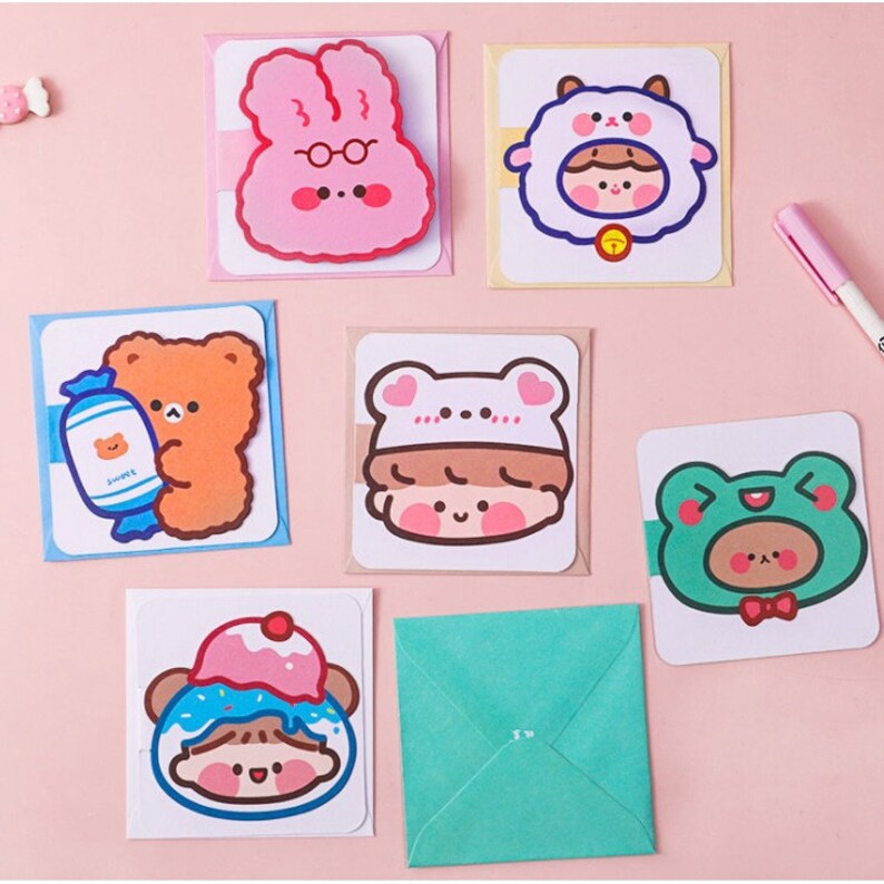 Cute Greeting Cards Blank Cards Greeting Cards With Etsy