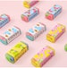 Dinosaur Erasers - Semi Transparent Erasers, Cute Pencil Erasers, Cute School Supplies, Office Supplies, Kawaii Erasers, Cute School Erasers 