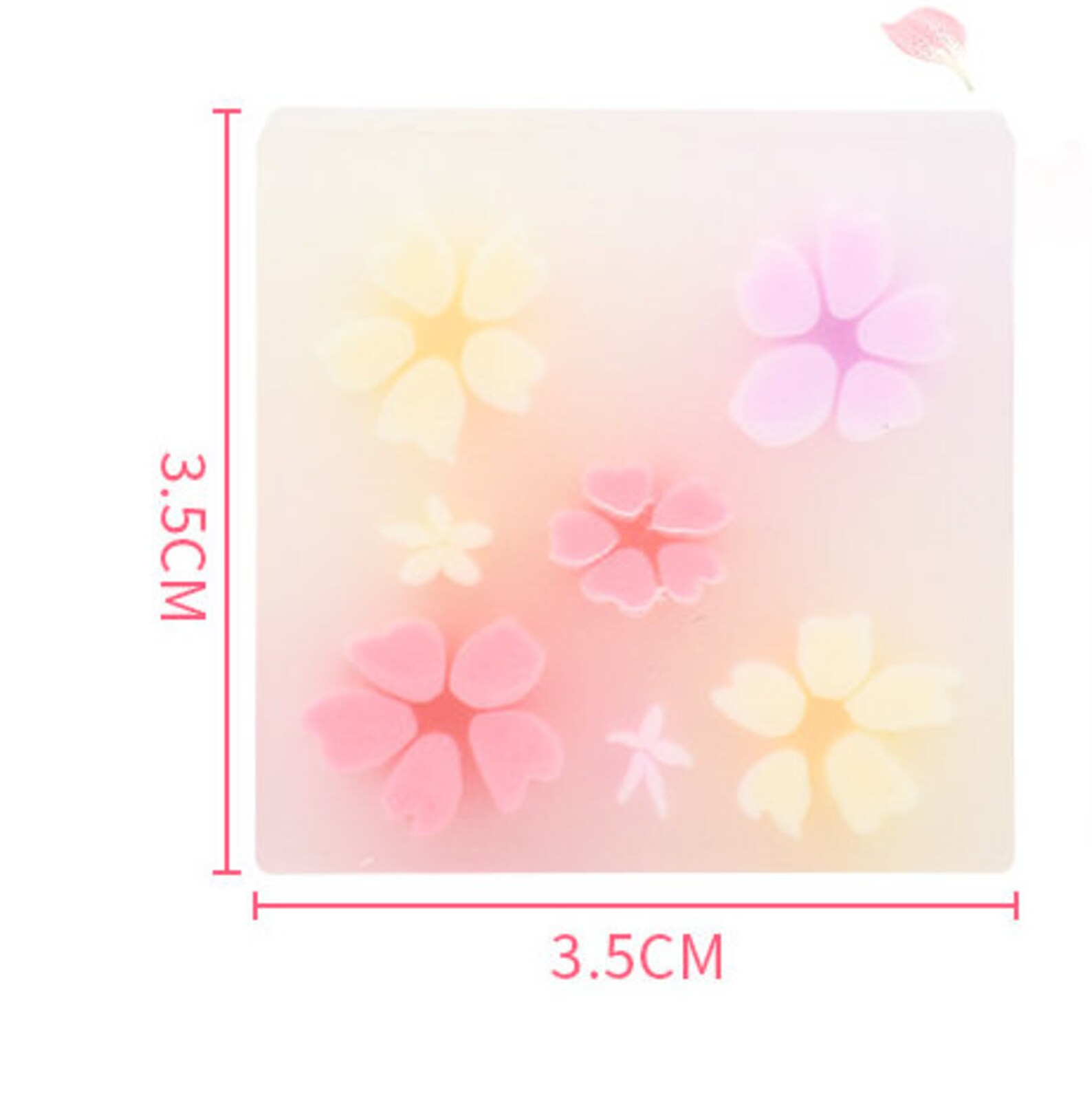 Sakura Flower Erasers Semi Clear Transparent Erasers Cherry Etsy