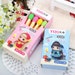 Match Stick Erasers - 8 Matches, Matchbox, Kawaii Stationery, Cute School Supplies, Kawaii Stationary, Cute & Kawaii Erasers, Small Gifts 