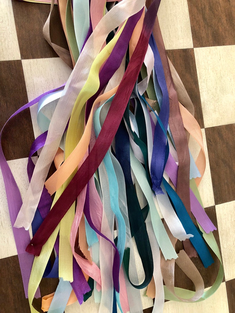 Seam Binding Seam Binding Ribbon Sewing Ribbon Scraps Etsy
